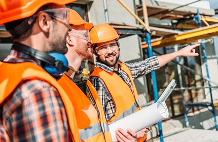 Working Scaffold Platforms